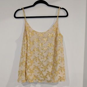 NWT Lily Pulitzer Graycee Top in Oyster Shell